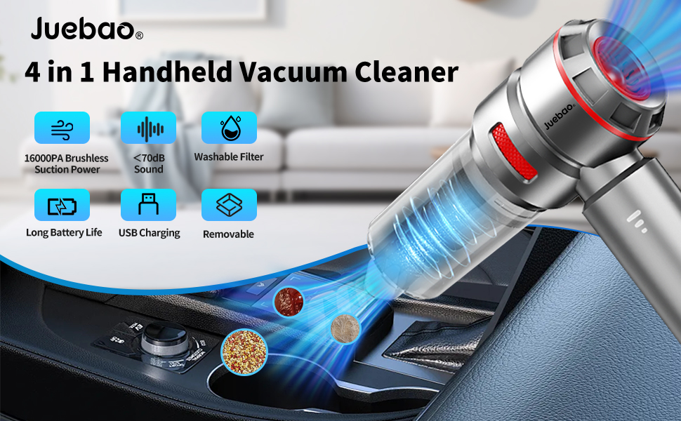 Handheld Car Cordless Vacuum Cleaner