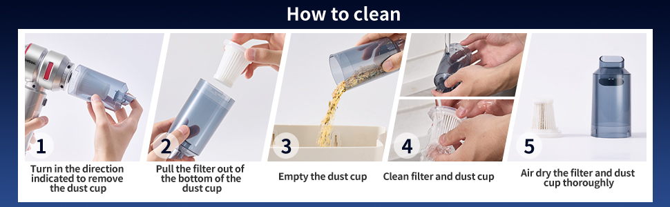 Handheld Car Cordless Vacuum Cleaner